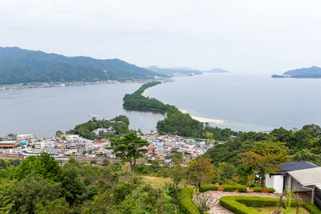 天桥立两岸在日本城市风景