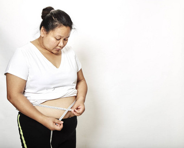 亚洲女孩肥胖的大肚腩图片