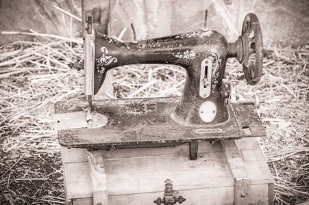 古董缝纫机