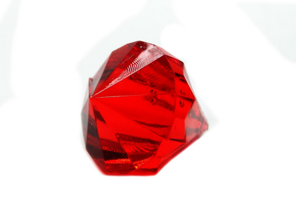 红色的 ruby gem 宝石晶体