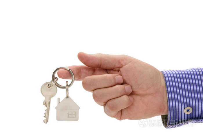 房地产经纪手环上的房屋钥匙