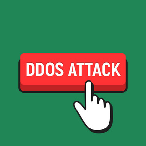 鼠标指针点击 Ddos 攻击按钮