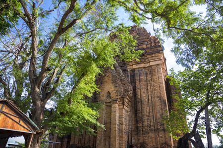 越南芽庄市 Nagar 湛塔寺建筑群