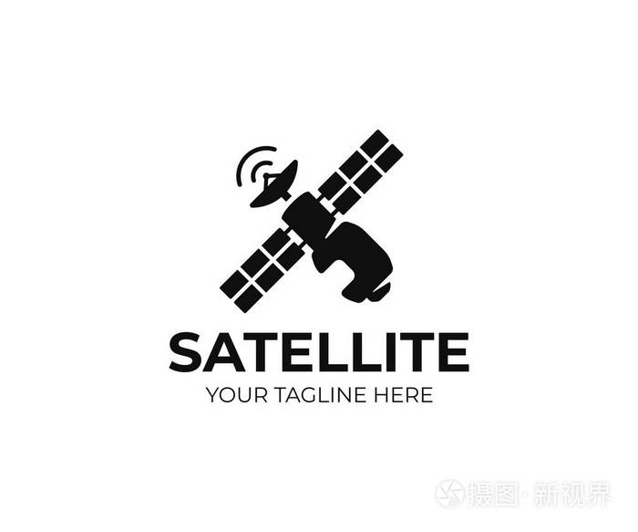 航天器矢量设计.通信卫星标识