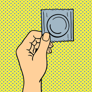 卡通避孕套图片