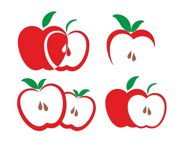 成熟的苹果公司 logo图片