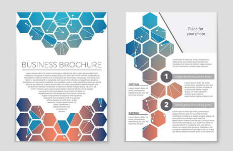 抽象矢量布局背景集。艺术模板设计 列表 头版 样机宣传册主题样式 横幅 想法 封面 小册子 打印 传单，书，空