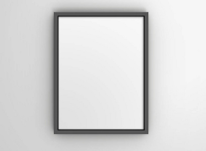 黑色镜框摄影图