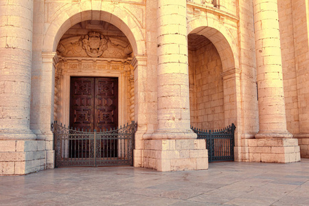 在葡萄牙里斯本市老门