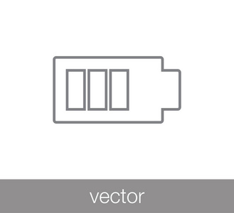电池平面图标
