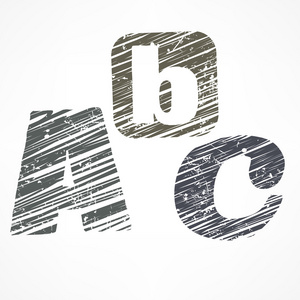 b c 字母