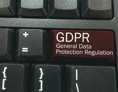 一般数据保护规定 Gdpr 键盘按钮