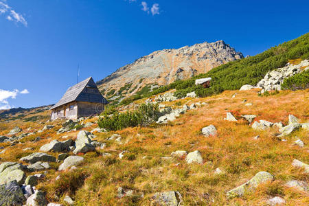 塔特拉高山五湖谷的夏天