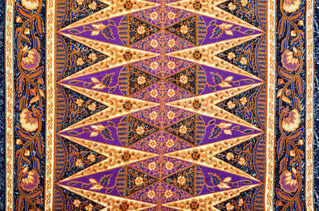 蜡染纺织品图案和蜡染纺织品照片