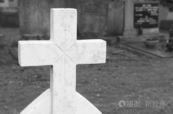 十字架墓碑
