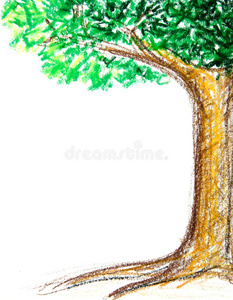 懒惰的动物字符.丛林动物收藏画的树的素