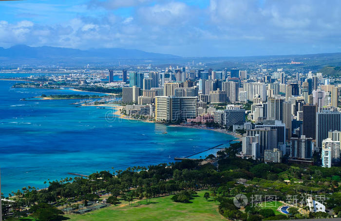 檀香山市景