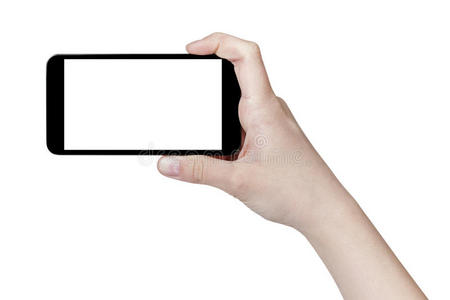 手机拍照手举飞机的妇女一个微笑的团体手举空白的牌子手举在空中在