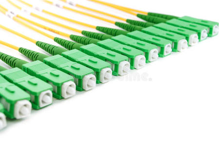绿色光纤sc连接器