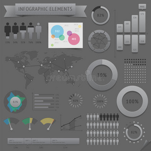 信息图形设计元素图片