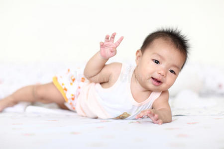 可爱女婴亮丽特写写真