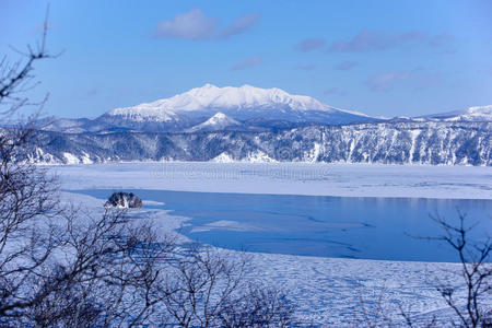 日本北海道马舒湖