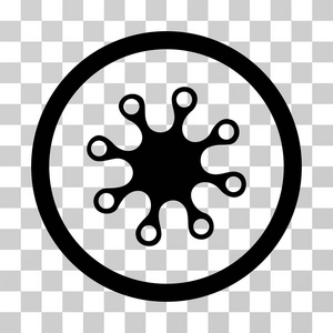 文字设计变形无菌矢量图标照片