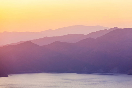 美丽的海海岸在土耳其