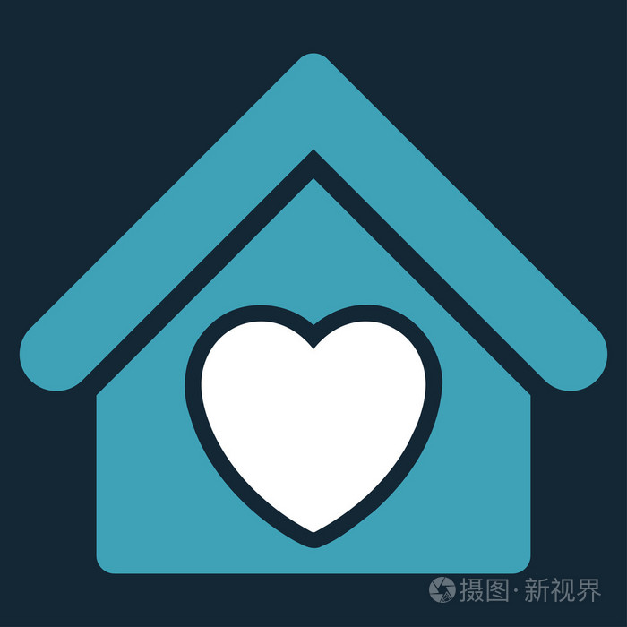 临终关怀平面图标