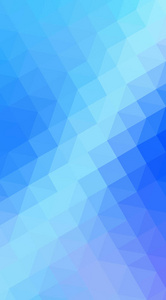 淡蓝色的多边形设计模式。渐变中的三角形折纸样式包括