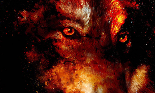 狼壁纸图片 狼壁纸素材 狼壁纸插画 摄图新视界