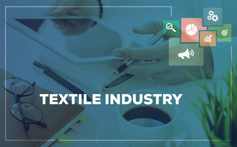 纺织行业概念图片