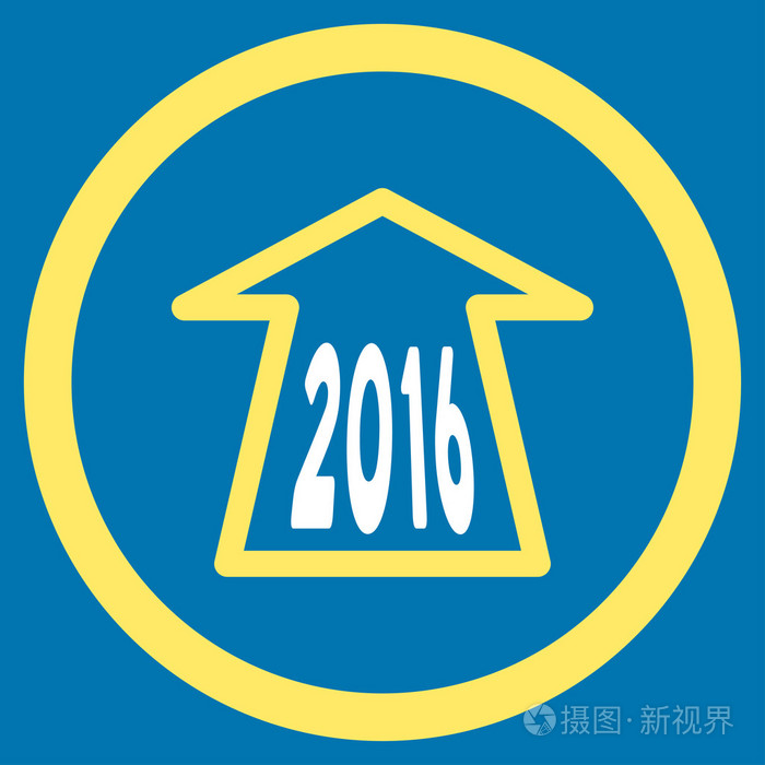 2016向前箭头图标