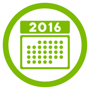 2016 月日历图标
