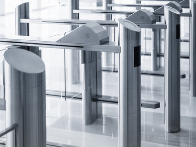 入口门卡访问安全系统照片