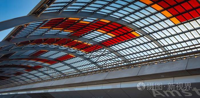 阿姆斯特丹中央车站玻璃屋顶