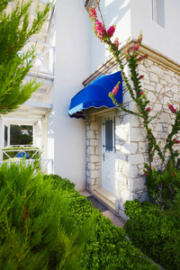 希腊风格的小精品酒店地中海建筑风格建筑
