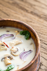 泰国椰子奶油汤