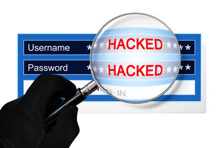 黑客在计算机上的用户名和密码图片