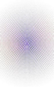 深粉色现代几何圆圈抽象背景图片