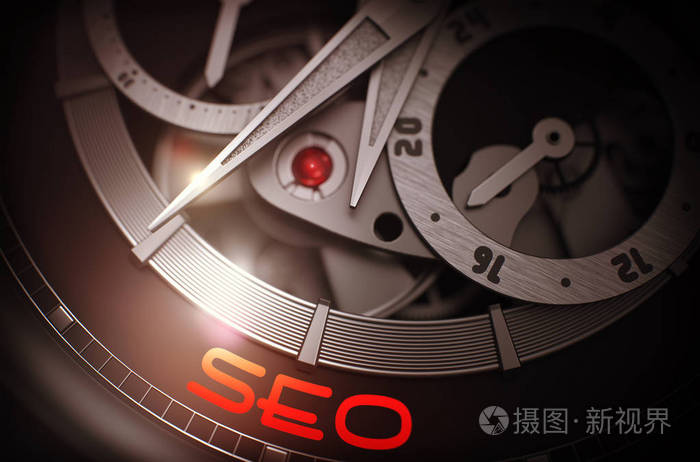 优雅的腕表机制的 seo.3d