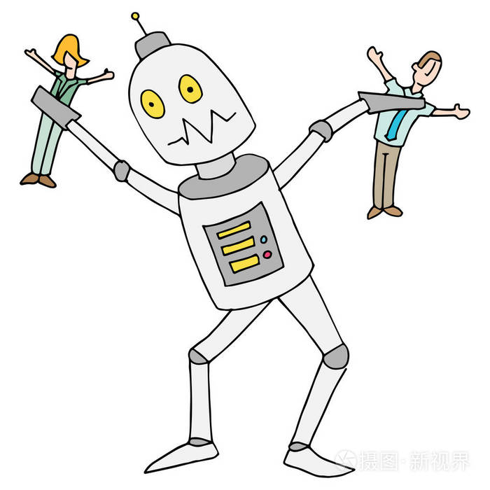 机器人自动化摧毁人类