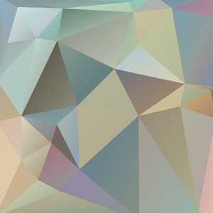 米色 蓝色 灰色的三角形组成的抽象背景