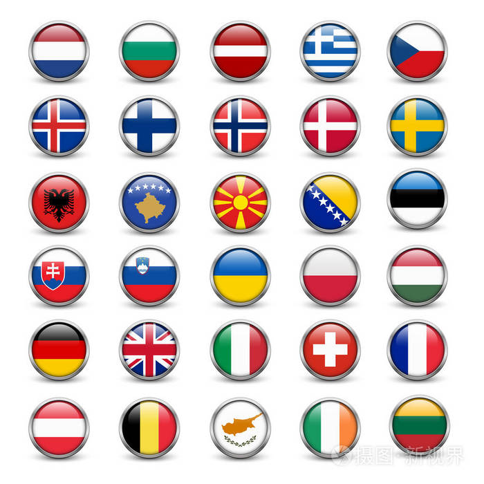 欧洲国家标志集