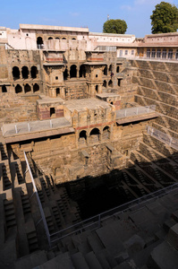  昌德  Baori Stepwell 在 Abhaneri 的步骤