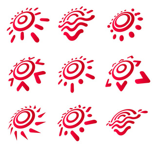 示意图太阳图片