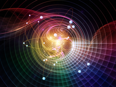 原子加速背景照片