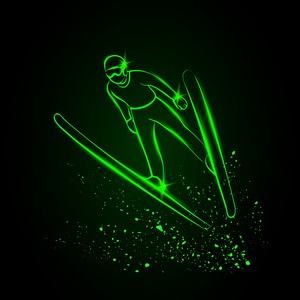 霓虹灯风格照片