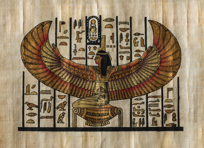 古代埃及羊皮纸图片