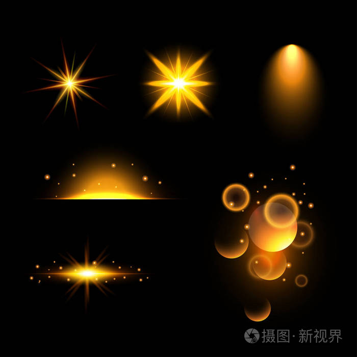 设置 闪亮的星 太阳粒子和火花的一个突出的效果 金黄散景灯闪光和亮片 在一个黑暗的背景透明插画 正版商用图片0ny6qa 摄图新视界 设置 闪亮的星 太阳粒子和火花的一个突出的效果 金黄散景灯闪光和亮片 在一个黑暗的背景透明插画 正版商用图片0ny6qa 摄图新视界
